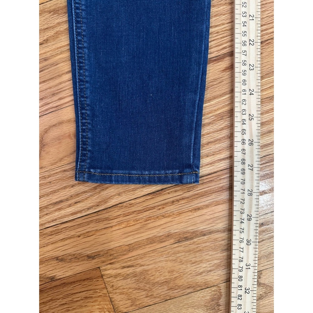Gap 1969 Easy Leggings Jeans Women's Size 29R Dark‎ Wash Stretch Denim Mid Rise - Picture 7 of 10